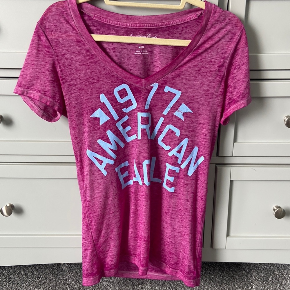 American Eagle Purple T-Shirt